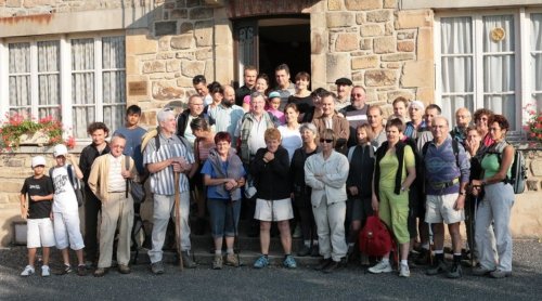 accueil chaleureux à la mairie de Lostanges