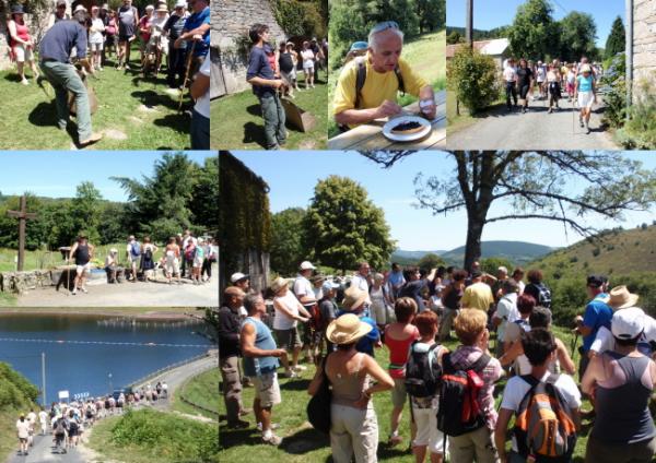 visite de la ferme des Monédières 