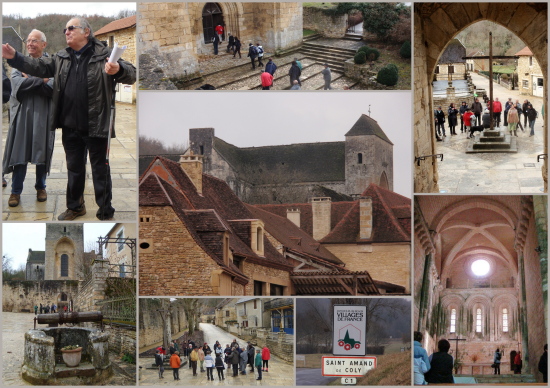 visite de Saint Amand de Coly