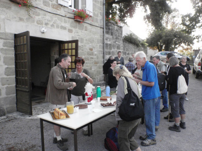 Accueil gourmand par le Foyer Rural de Branceilles