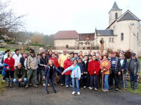 Départ de l`Etape 6 à St Julien Maumont