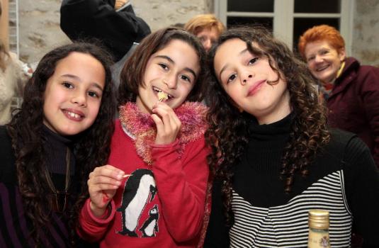 des jeunes randonneuses souriantes !