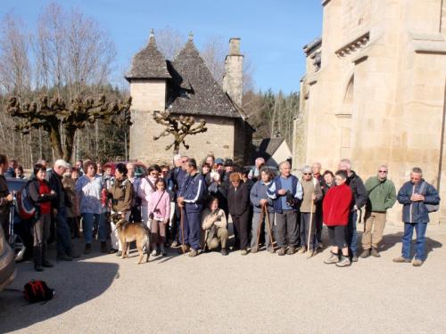 photo de groupe avant le départ !