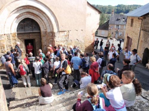 visite de l`Eglise commentée par Florence