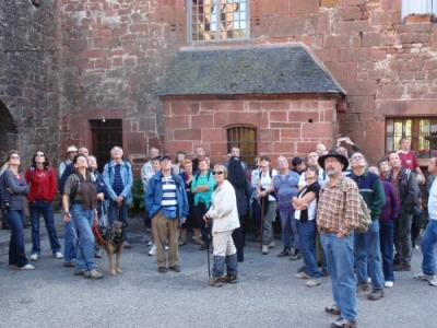 visite guidée et commentée de Collonges