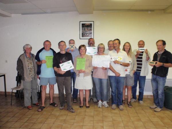 Clefs de Curemonte - Foyer Rural de Branceilles et Cyclo Randonneurs de Meyssac à l`ouvrage !